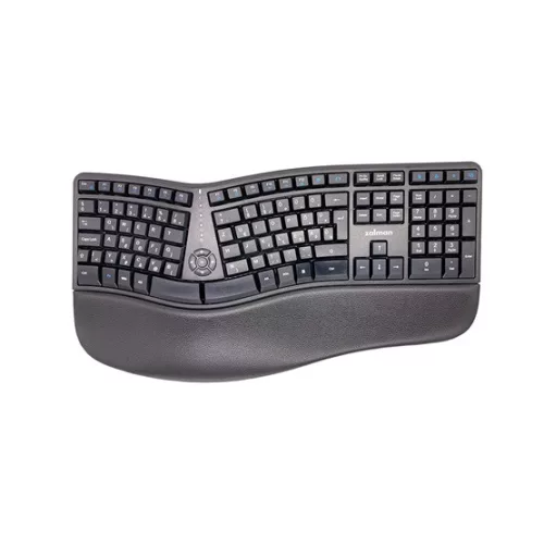 Zalman ZM-K690M Magyar Ergonomikus Billentyűzet + egér Kombó (B-típusú egérrel)
