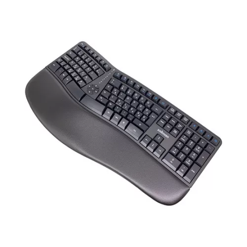 Zalman ZM-K690M Magyar Ergonomikus Billentyűzet + egér Kombó (C-típusú egérrel)