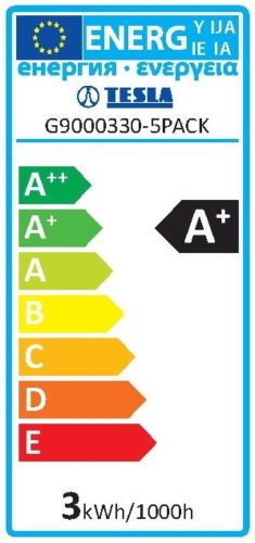 Tesla - LED izzó,G9, 3W, 230V, 300lm, 3000K, 360°, 2 db-os szett