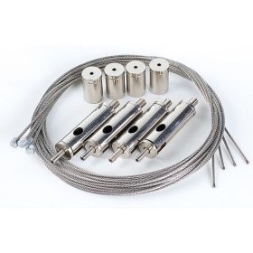 Tesla - kötél LED panel 600x600