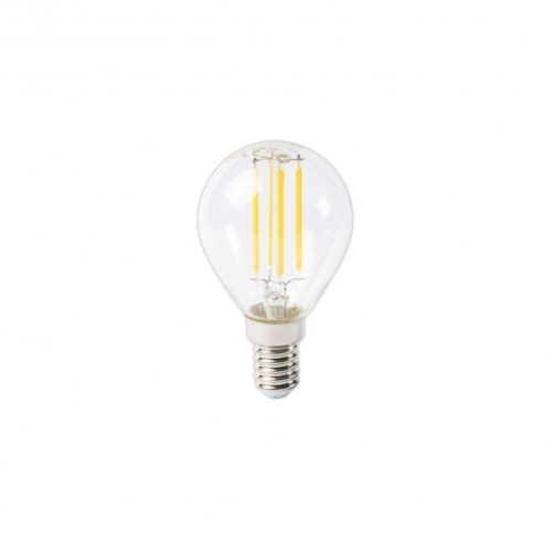 Tesla - LED FILAMENT RETRO minigömb izzó,  E14, 4W, 230V, 470lm, 2700K, 360°,clear