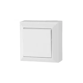   GAO 0323H Business Line IP20 nyomókapcsoló, beltéri, 230 V~ / 50 Hz / 10 A, fehér