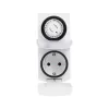 GAO 0768H mechanikus kültéri időzítő óra, 3500 W, 16A, IP44 védettség