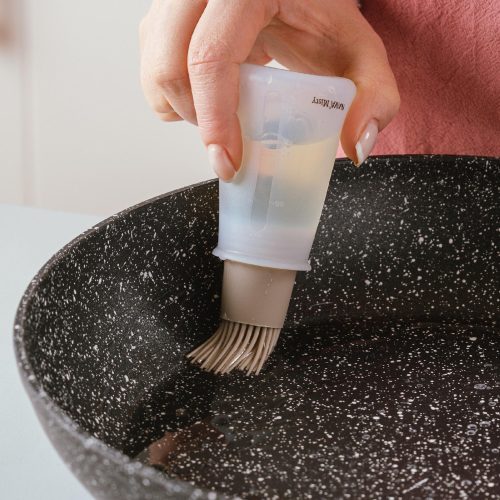 Nava 10-111-075 Misty tölthető szilikon ecset, 11,5 cm