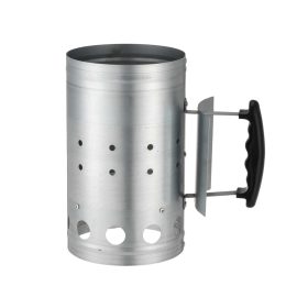   Blim+ 10-186-005 faszénbegyújtó, horganyzott acél, 15cm átmérő, 27cm magasság