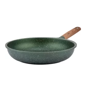   Nava 10-255-004 Ωmega tapadásmentes öntött alumínium serpenyő, kőbevonattal, 28 cm