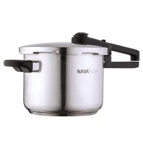   Nava 10-266-013 Acer rozsdamentes acél kukta, 6 liter, biztonsági szelep
