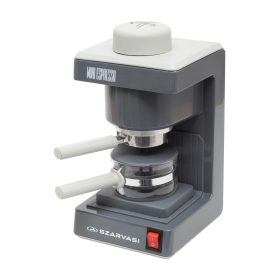   Szarvasi SZV-612/3 Mini Espresso kávéfőző 11959, 800 W, 3.04 bar, üveg kiöntő, hőkorlátozó, hőkioldó, szürke