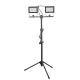 GAO 47016 Ispot állványos dupla LED fényvető, 2X50 W, 2X5000 lumen, kül- és beltéri kivitel
