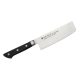 Satake 803-649 Satoru Nakiri japán konyhakés, 16 cm penge hossz, rozsdamentes acél, kemény műanyag markolat