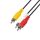 Home A 4 videókábel, RCA-RCA, 1.5m