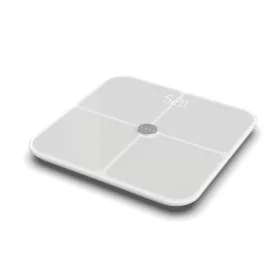   AENO ABS0001S BS1S okos testmérleg, 15 féle mérőszám, LED kijelző, 180 kg-ig terhelhető, AENO app, 10+1 profil, ITO üveg