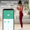 AENO ABS0001S BS1S okos testmérleg, 15 féle mérőszám, LED kijelző, 180 kg-ig terhelhető, AENO app, 10+1 profil, ITO üveg
