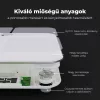 AENO ABS0001S BS1S okos testmérleg, 15 féle mérőszám, LED kijelző, 180 kg-ig terhelhető, AENO app, 10+1 profil, ITO üveg
