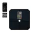 AENO ABS0002S BS2S testmérleg,  180 kg-ig terhelhető, SMART funkciók, profilok, BMI index elemzés, színes kijelző