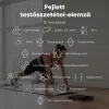 AENO ABS0002S BS2S testmérleg,  180 kg-ig terhelhető, SMART funkciók, profilok, BMI index elemzés, színes kijelző