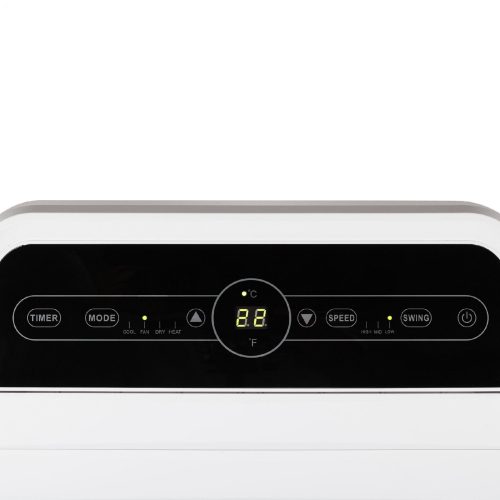 Home ACH 12000 hűtő-fűtő mobilklíma, hűtési / fűtési teljesítmény: 3,5 kW / 3,3 kW, Wifi, Smart, távirányító, ideális 26 m2 helyiséghez