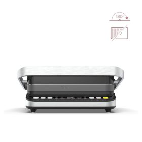   AENO AEG0005 EG5 kontakt grill, 2000 W, 3 az 1-ben sütő, kétoldalas lemezek, 6 program, LED kijelző