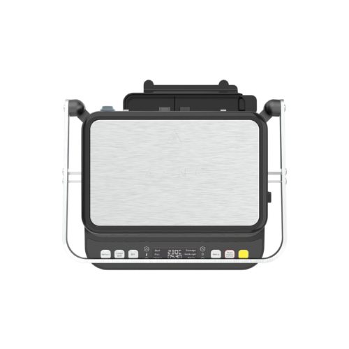 AENO AEG0005 EG5 kontakt grill, 2000 W, 3 az 1-ben sütő, kétoldalas lemezek, 6 program, LED kijelző