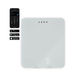   AENO AKS0001S KS1S intelligens konyhai mérleg, max. 8 kg kapacitás, LED kijelző, Bluetooth csatlakozás, edzett üvegfelület