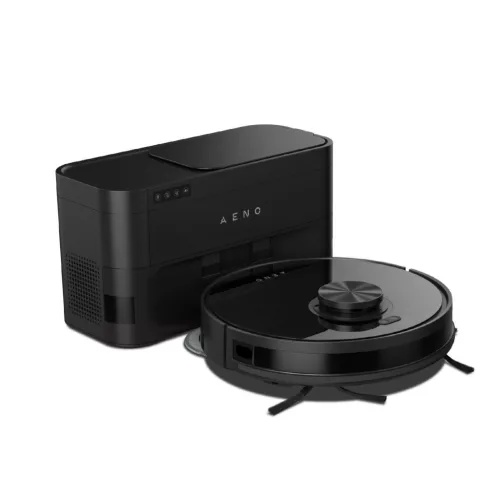 AENO ARC0005S RC5S robotporszívó, 4000 Pa szívóteljesítmény, 2 in 1 portartály, 20 érzékelő és LiDAR, 4 takarítási mód, nedves és száraz tisztítás