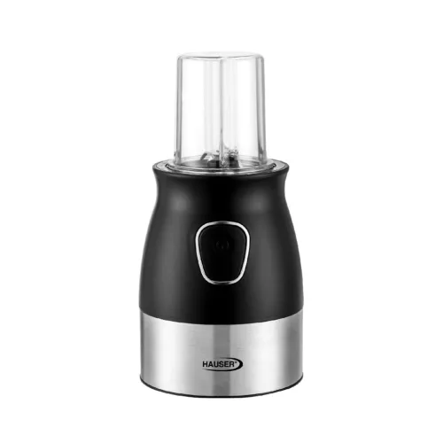 HAUSER BC-326B turmixgép, 300 W, 3in1 funkció, 4 késes, fekete, hálózati tápellátás