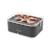 Barbecook BC-CHA-1015 Carlo asztali faszenes grill, szürke, 44x33x21cm