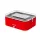Barbecook BC-CHA-1019 Carlo asztali faszenes grill, piros, 44x33x21cm