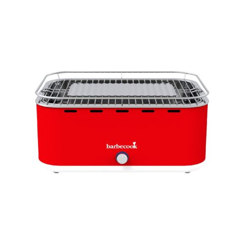 Barbecook BC-CHA-1019 Carlo asztali faszenes grill, piros, 44x33x21cm