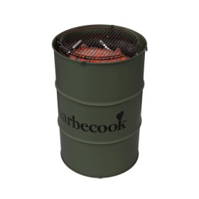   Barbecook BC-CHA-1022 Edson faszenes grillhordó, zöld, 47,5cm átmérő