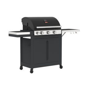   Barbecook BC-GAS-2036 Stella 3201 gázgrill, tárolóval, oldalégővel, 174x59x119cm