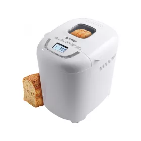   Gorenje BM910WII kenyérsütő, 550 W, max. 900 g-os kenyér, 15 program, 1 dagasztókar, LCD kijelző