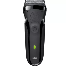   BRAUN Series 3 300S férfi borotva, akkumulátoros tápellátás, IPX7, vízálló, fekete