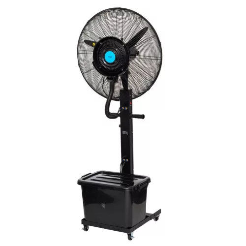 HOME CMF65 párásító ventilátor, 260 W, 64 cm-es lapátátmérő, 3 fokozat, 41 literes víztartály, oszcillálás