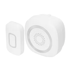   Home DB 1601DC vezeték nélküli csengő, 160m hatótáv, 60 dallam, 3-fokozatú hangerő és némítás, kapcsolható fényjelzés, elemes tápellátás