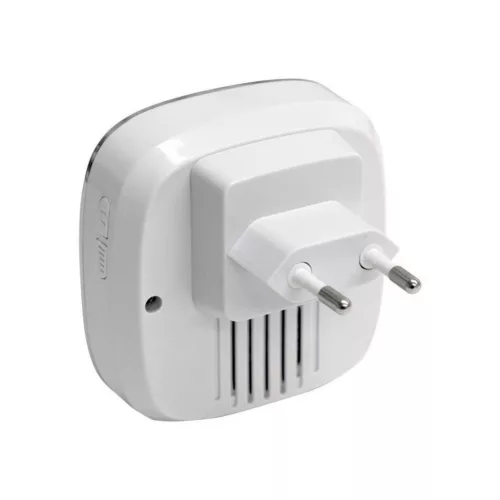 HOME DB 2060AC vezeték nélküli csengő, 200 m hatótáv, 36 dallam, 5 fokozatú hangerő, fényjelzés, 230 V-os tápellátás