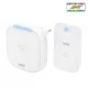 Home DBK 1500AC vezeték nélküli csengő, elem nélküli, 150m hatótáv, 36 dallam, 4 fokozatú hangerő, fényjelzés, kinetikus nyomógomb, 230V-os tápellátás