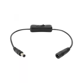   Home DC 1K, DC zsinórközi kapcsoló, 2x15 cm vezeték, 3A, 36W