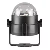 SAL DL80R projektoros party lámpa, RGB LED, 80 mm átmérő, álló vagy körbe forgó fényeffekt, akár 100 m2-re
