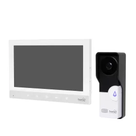   Home DPV260 7 colos videó-kaputelefon szett, éjszakai kameramóddal, 30 féle csengetési dallammal, kitekintő funkcióval, érintőgombokkal, bővíthető