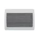 Noirot E184113 Radiance H 1000 BL elektromos hősugárzó panel, 1000 W, IP24 védettség, beépített termosztát LCD kijelzővel, fali kivitel