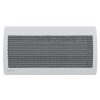 Noirot E184115 Radiance H 1500 BL elektromos hősugárzó panel, 1500 W, IP24 védettség, beépített termosztát LCD kijelzővel, fali kivitel