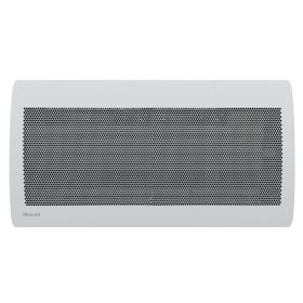   Noirot E184115 Radiance H 1500 BL elektromos hősugárzó panel, 1500 W, IP24 védettség, beépített termosztát LCD kijelzővel, fali kivitel