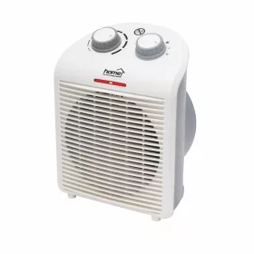   HOME FK1G ventilátoros fűtőtest, max. 2000 W, termosztát, 2 fokozat, 3 funkció, fehér/szürke színű