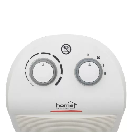 HOME FK1G ventilátoros fűtőtest, max. 2000 W, termosztát, 2 fokozat, 3 funkció, fehér/szürke színű