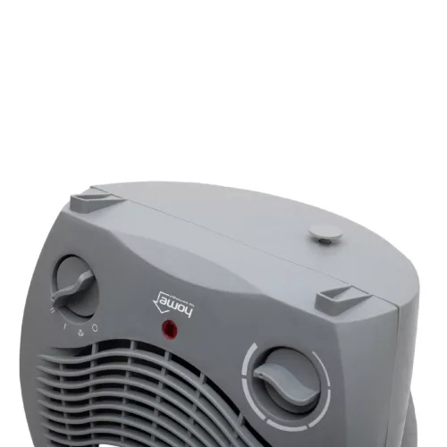 HOME FK1M ventilátoros fűtőtest, max. 2000 W, 2 fokozat, 3 funkció, termosztát, szürke színű