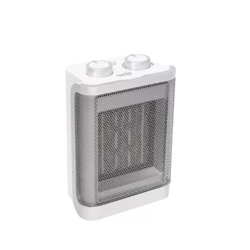 HOME FK50 kerámia fűtőtest, max. 1500 W, 2 fokozat, termosztát, 3 üzemmód, PTC fűtőelem