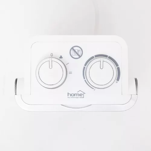 HOME FK50 kerámia fűtőtest, max. 1500 W, 2 fokozat, termosztát, 3 üzemmód, PTC fűtőelem