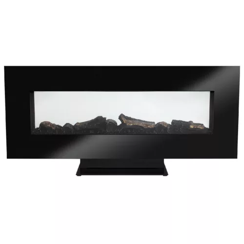 Home FKK 24 falra szerelhető vagy talpra állítható elektromos látványkandalló, 900W/1800W, heti program, távirányító, fekete