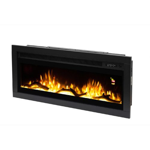 HOME FKKI08 beépíthető/fali elektromos látványkandalló, max. 2000 W, fényeffekt, 2 fokozat, heti időzítés, távirányító